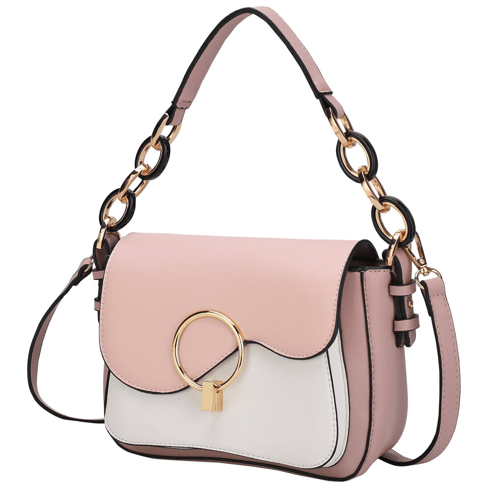 White - Pink