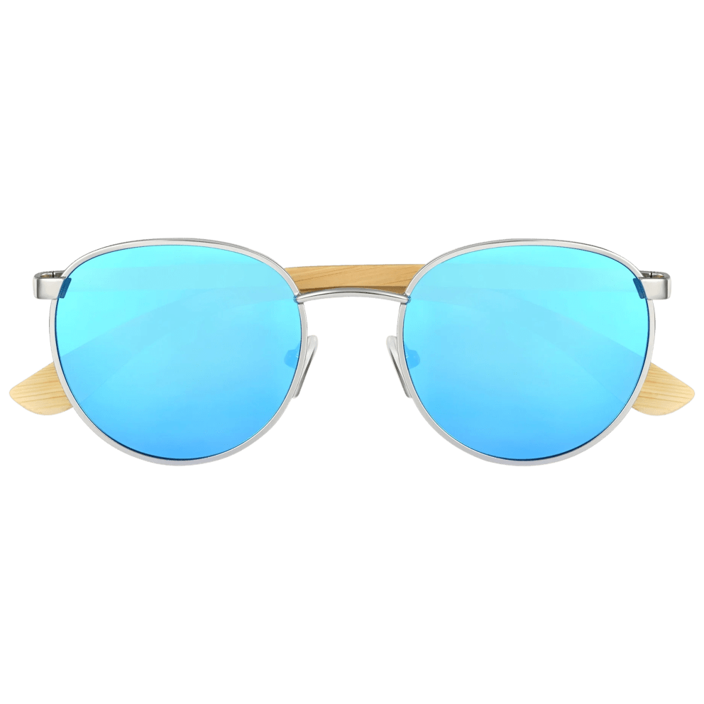 Bamboo / Silver / Blue