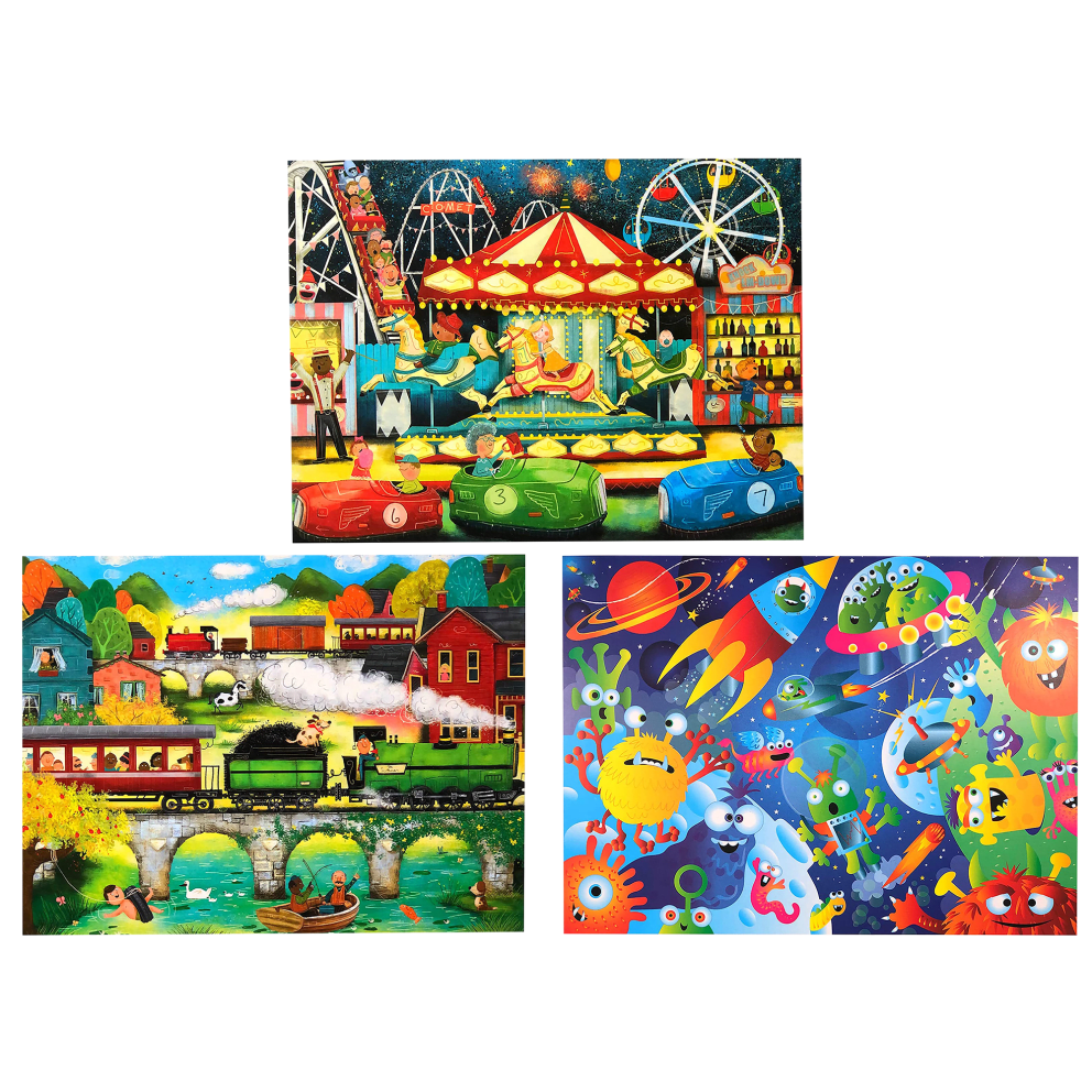 Option Four - Trains/Space/Amusement Park