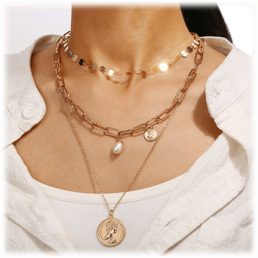 Coin with Pearl