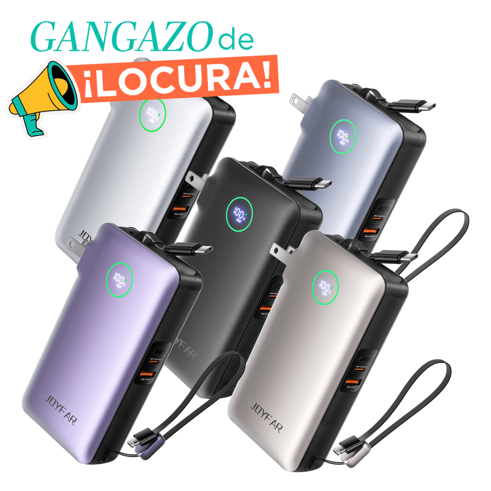  Disponible en 5 colores