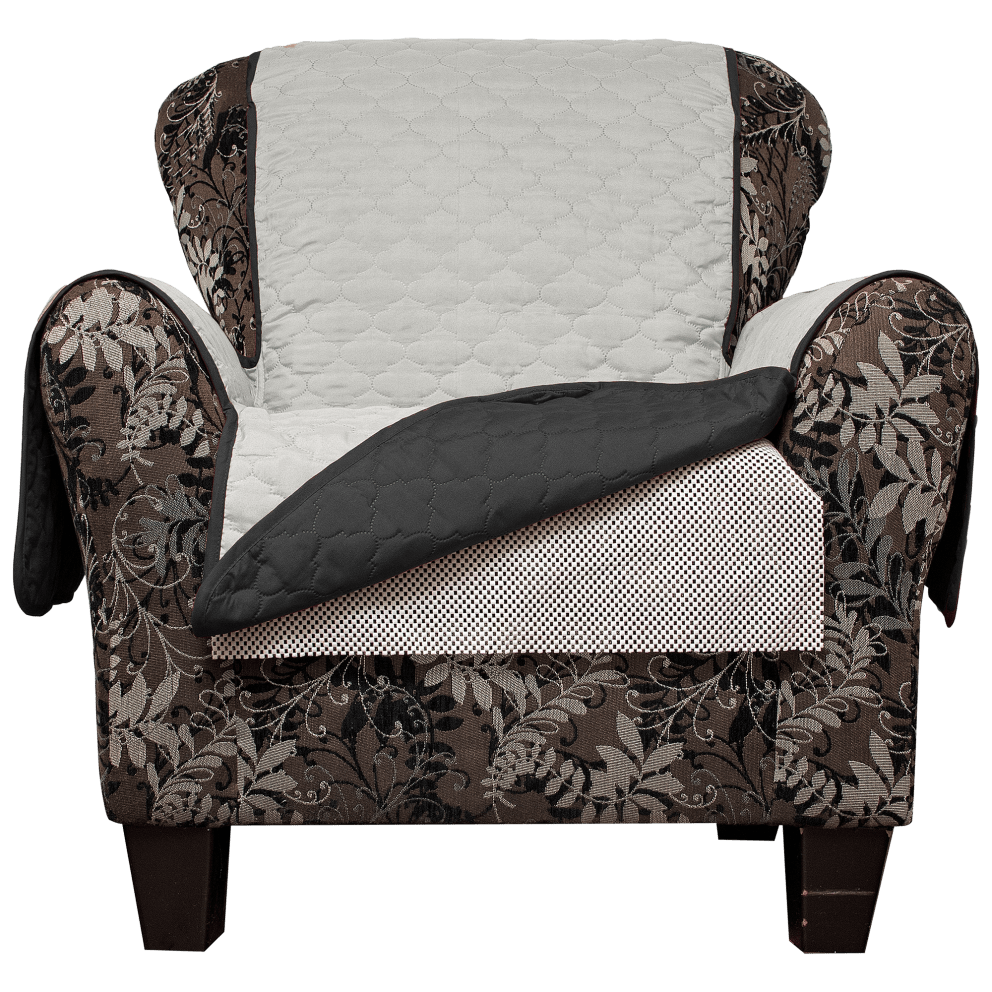 Silver/Black Chair