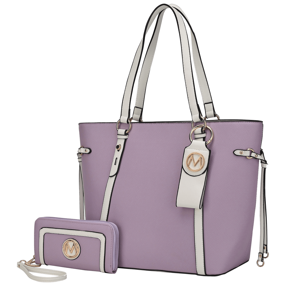 Lilac/White
