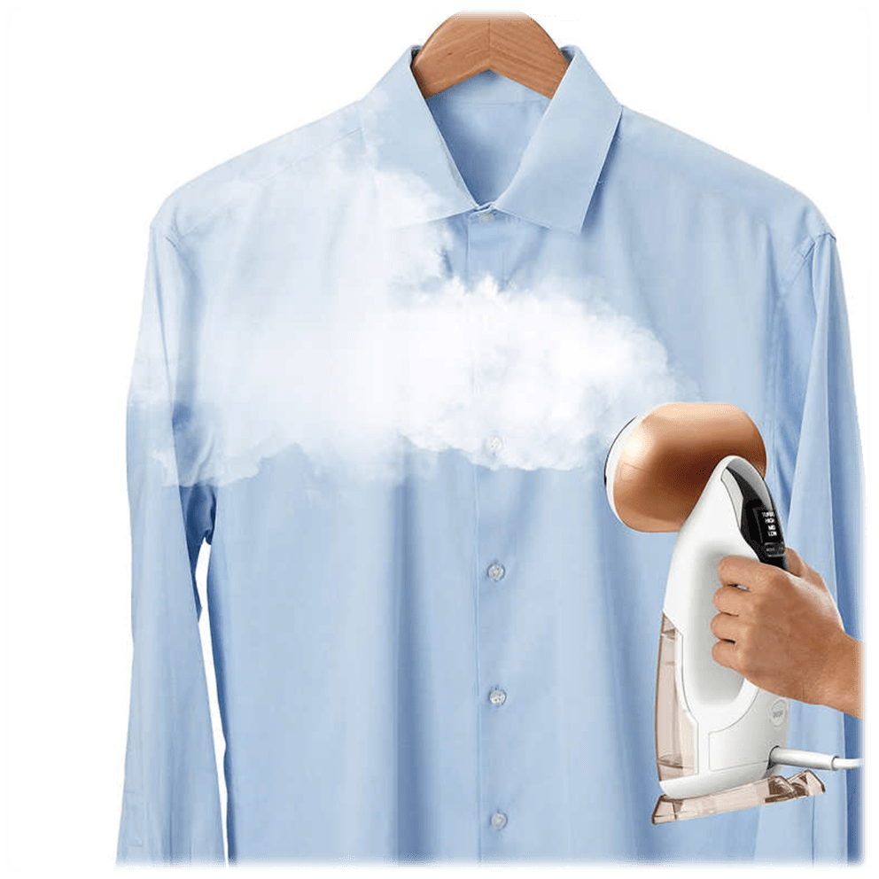 Quickly release wrinkles & refresh clothing with ease