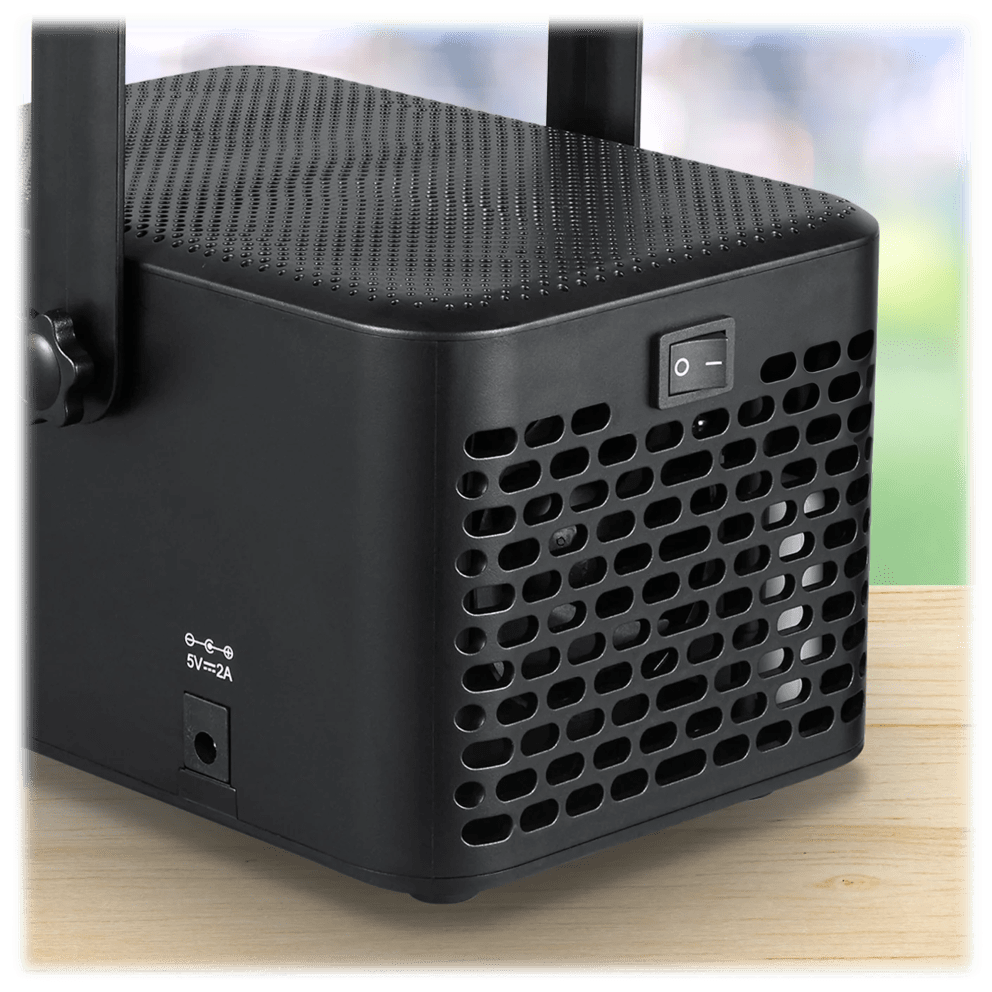 Load bubble liquid, plug in the USB cable, & flip the switch for instant bubble fun