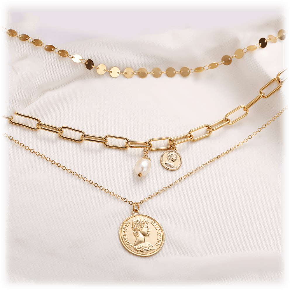Coin with Pearl