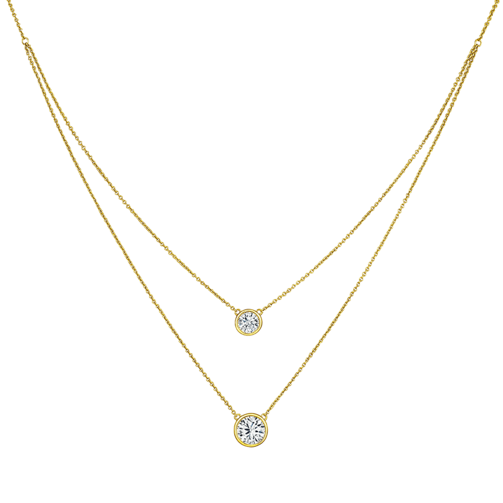 Round - Yellow Gold