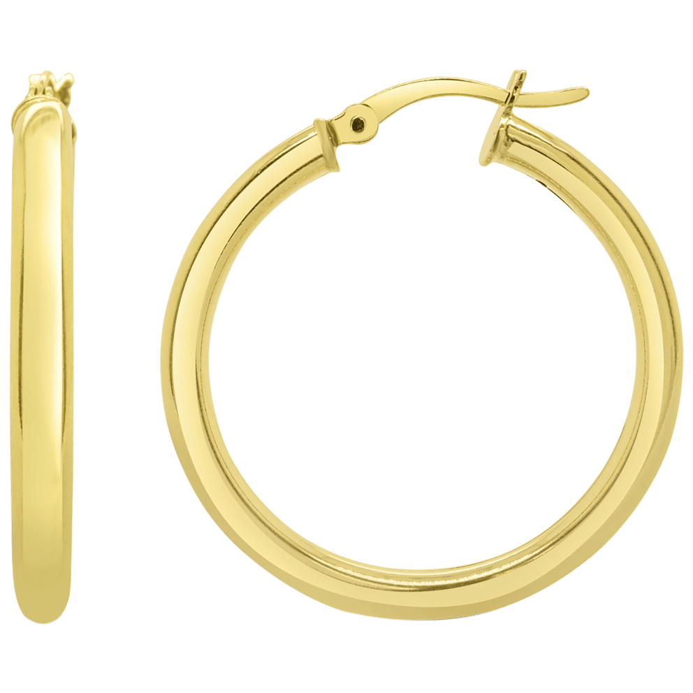 14K Yellow Gold Plating 30mm