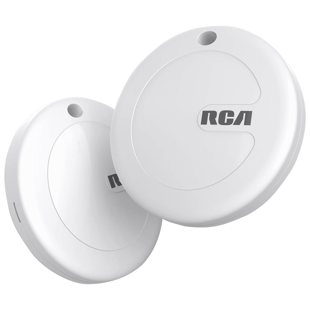 2-Pack: RCA Apple Compatible Bluetooth Trackers