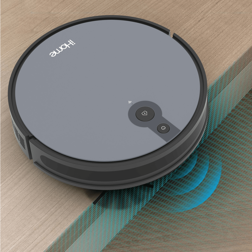 Smart sensors detect cliffs so it won't fall down the stairs
