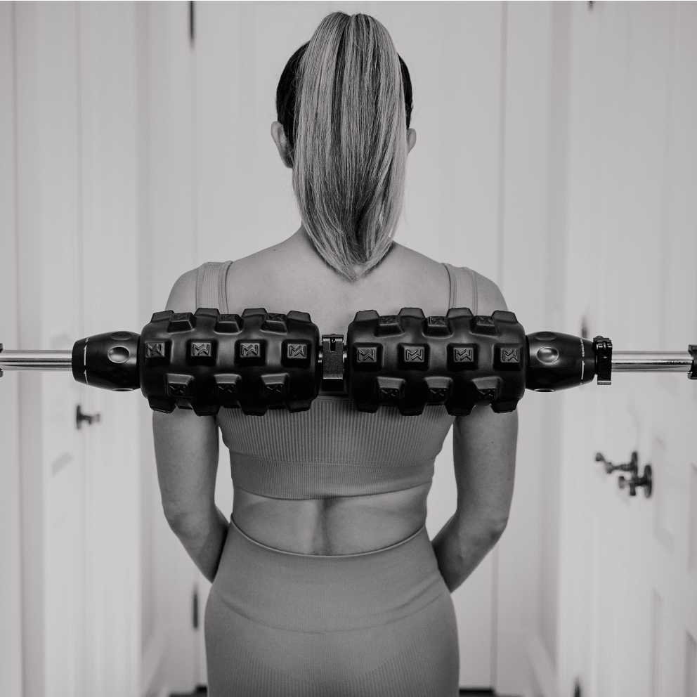 Provides soft tissue massage to aid muscle recovery, targeting tight muscles & relieving pain & tension