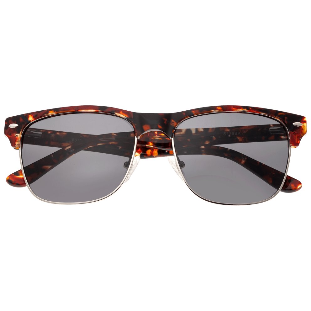 Dark Brown Tortoise/Black