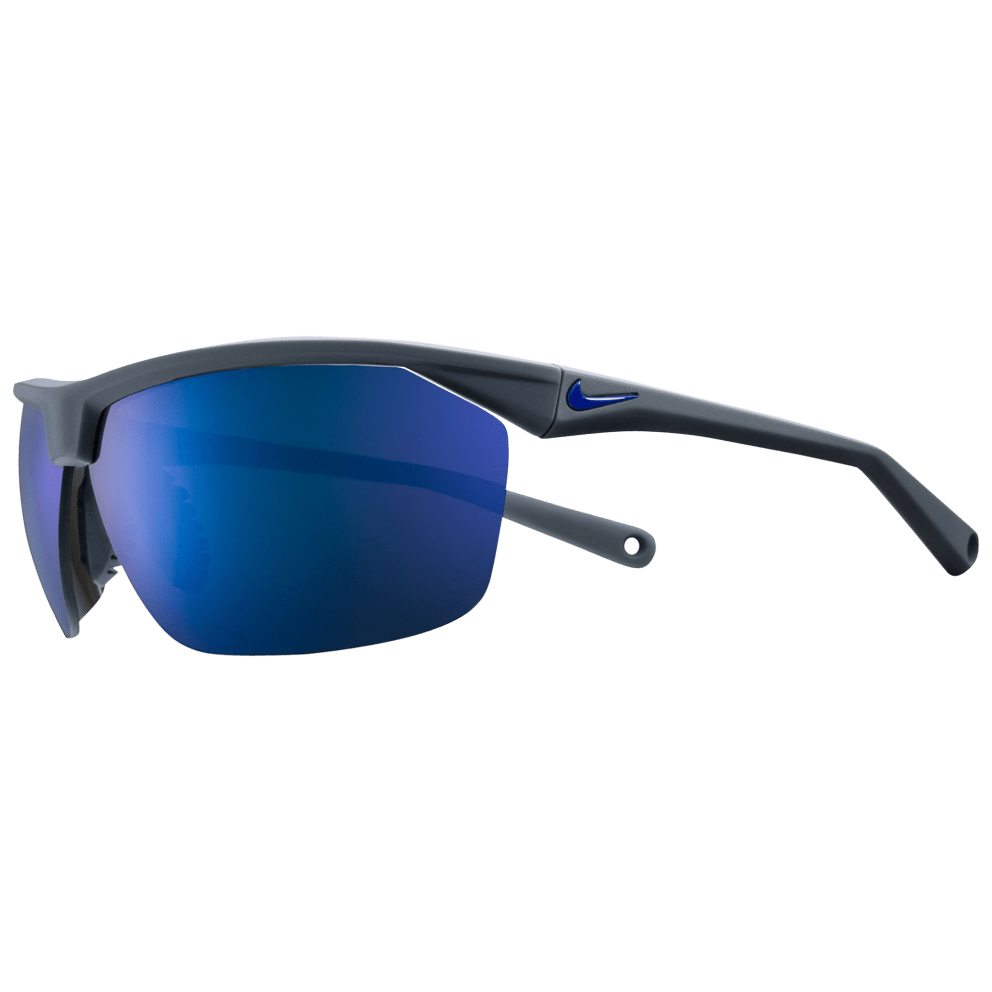 Tailwind 12 in Dark Grey with Dark Blue lenses