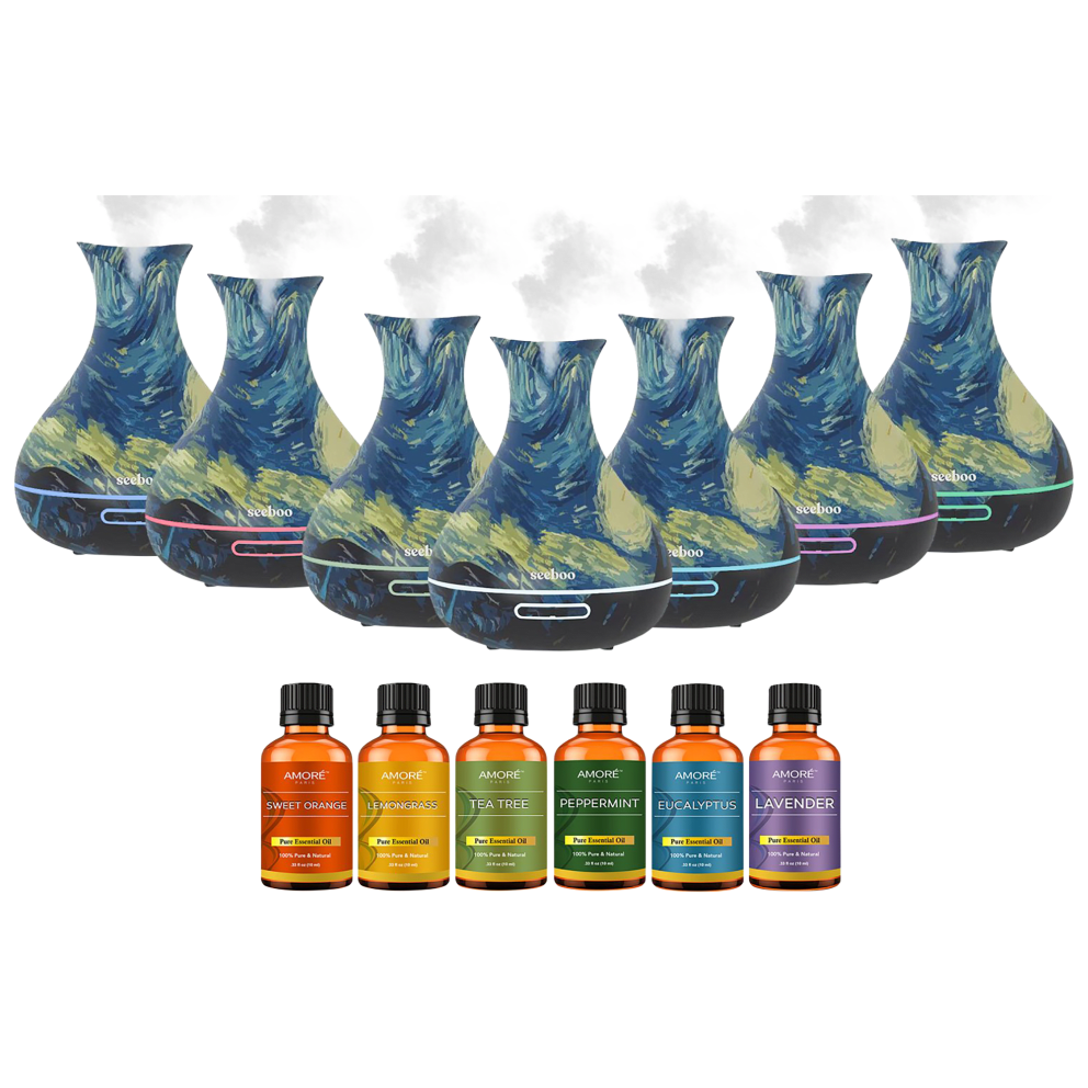 Diffuser with Top Aromatherapy Oils - 6