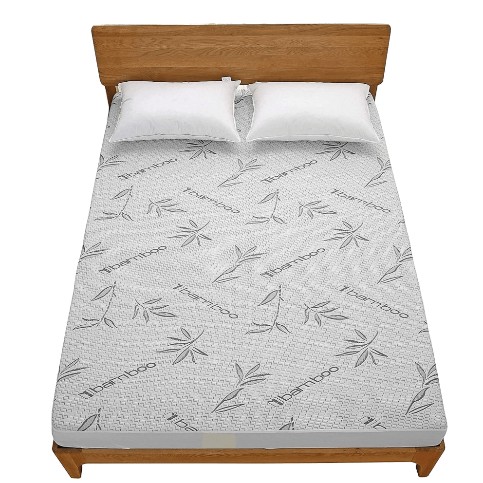 thumbnail image 2 of Lucid Queen Deep Pocket Bamboo Mattress Protector - Waterproof Dust Mite Proof - Noiseless - Machine Wash 2 of 6