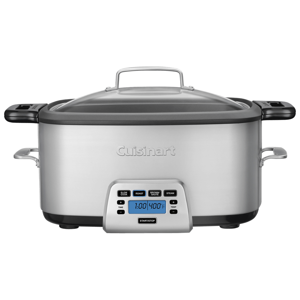 7-quart pot and 4 cooking modes for family meals without the stovetop