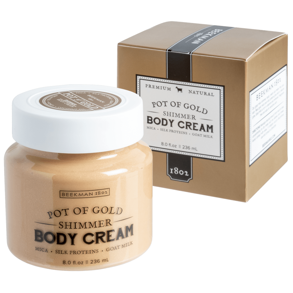 Beekman 1802 Pot of Gold Goat Milk Shimmer Body Cream