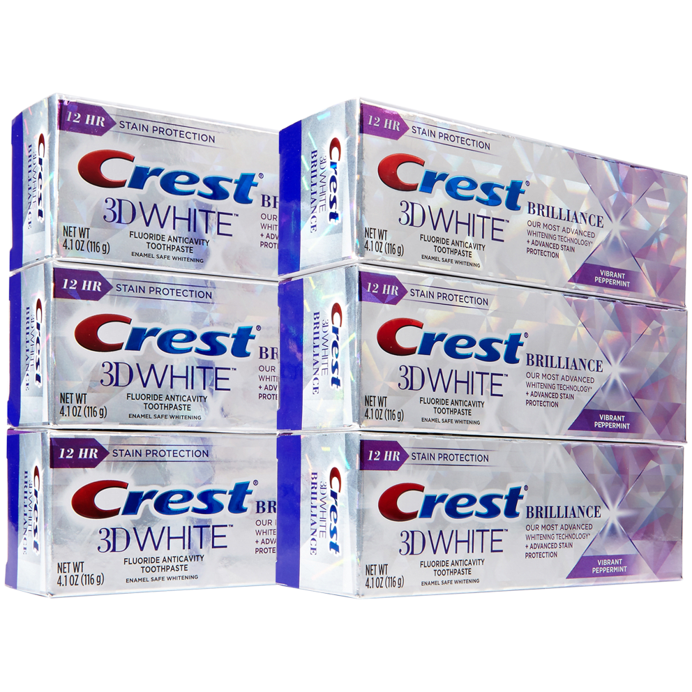 Crest 3D White Brilliance + Advanced Stain protection Vibrant Peppermint