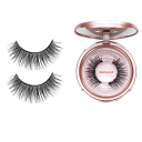 The magnetic lashes attach to the included magnetic eyeliner