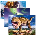 Option One - Glow-in-the-Dark Mammals/Bear/T-Rex