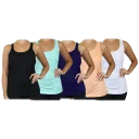 Black - Mint - Navy - Peach - White