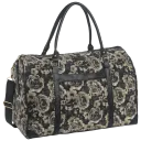 Rose Print with Gray Trim