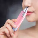 Trimmer is designed for hard-to-reach areas without pulling and pinching