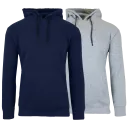 Navy & Heather Grey