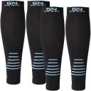Calf Sleeves (Black/Blue)