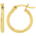 14K Yellow Gold Plating 14mm