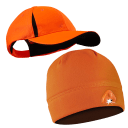 Orange Hat + Orange Beanie