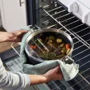 Oven-safe up to 400 degrees F