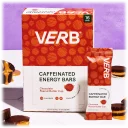 VERB Chocolate Peanut Butter Cup Caffeinated Energy Bars