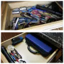 Tame your junk drawer by getting all those batteries organized