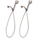 Satin Nickel 5-Function Handheld Shower Head
