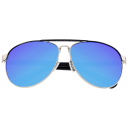 Silver/Blue