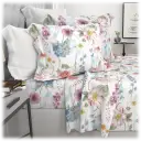 White Multi Floral