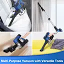 Multi-Tool Design for More Cleaning Possibilities.