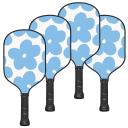 White/Blue Floral