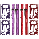 2 Purple + 2 Red