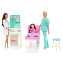 Play out exciting caregiving stories with 4 total dolls