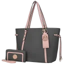Charcoal/Blush