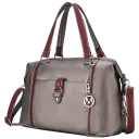 Pewter/Red