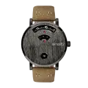 Gunmetal/Brown