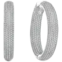 Color: White Gold Plated