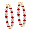 Ruby Gold Plated