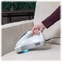 Built-in UV light helps eliminate germs & bacteria while you clean