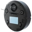 Hard surface optimized, it features rugged wheels for grip, and a detachable dust wipe on the bottom