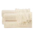 Fringe Faux Linen in Off White