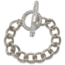 18K White Gold Plated